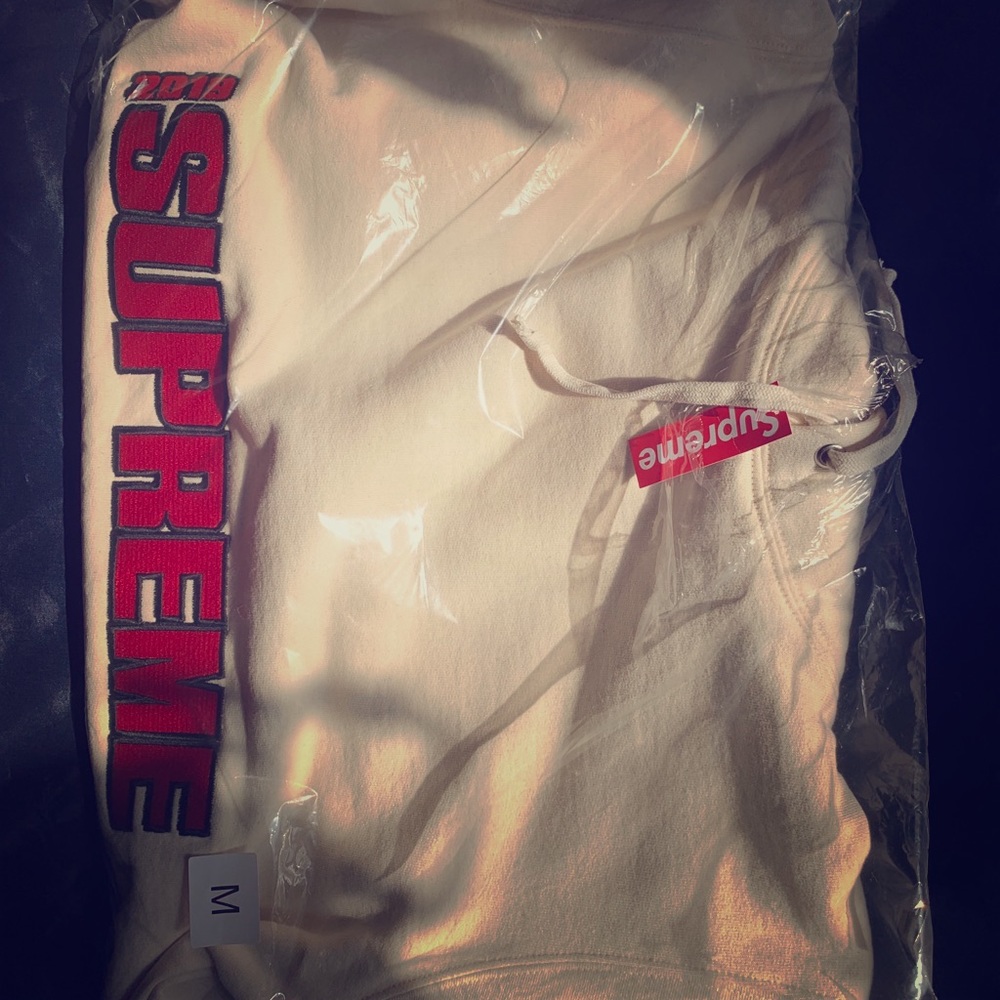 SOLD Blockbuster Hooded Sweatshirt Natural